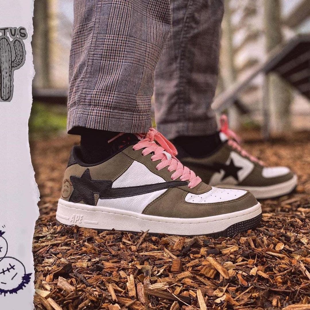 BAPE BAPESTA V1 Travis Scott Jordan 1 | myglobaltax.com