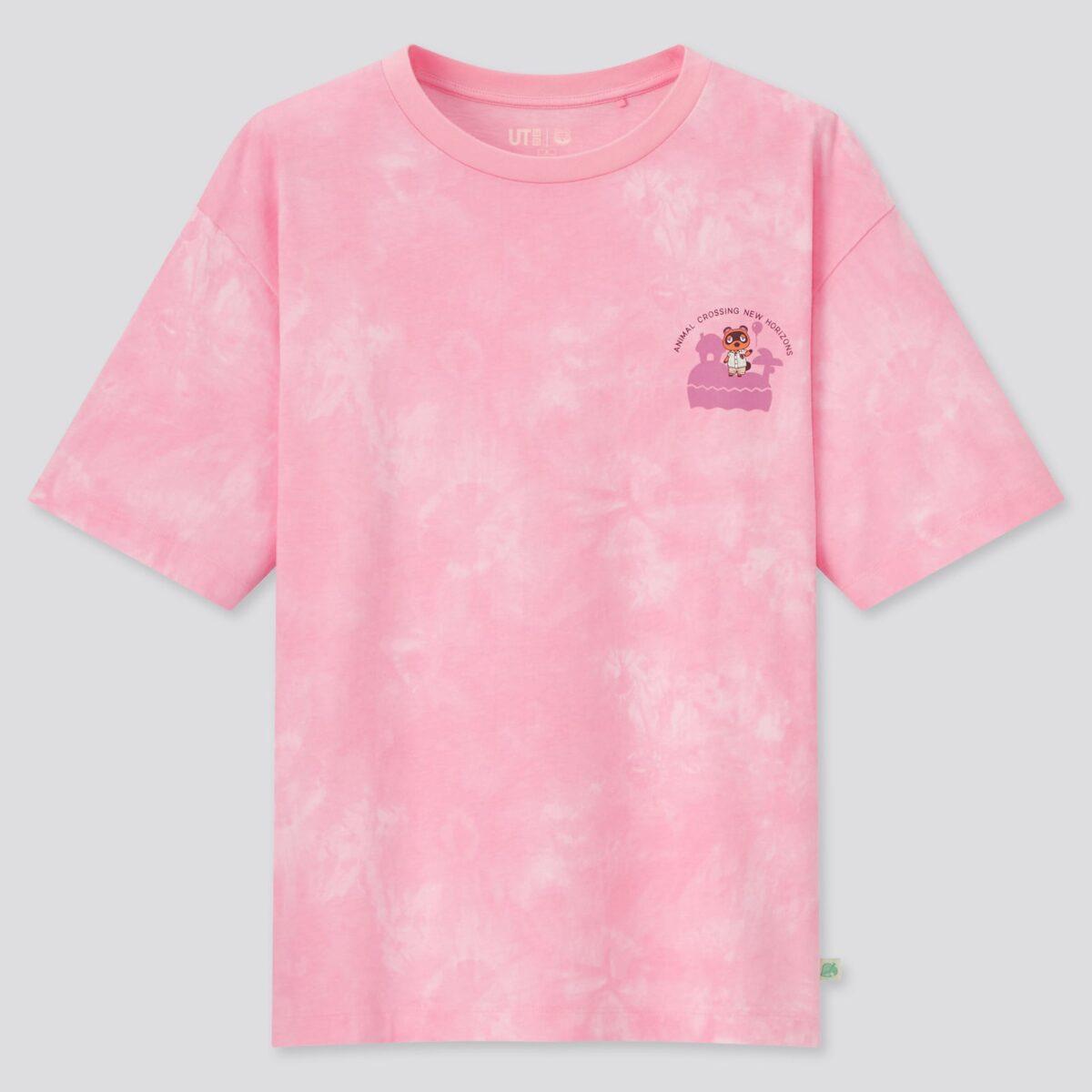 Pink shirt from Uniqlo Animal Crossing Collection