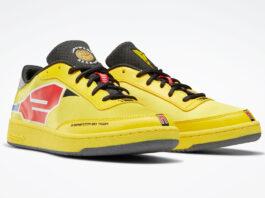 reebok new yellow sneaker